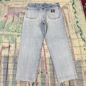 Vintage Stone Island Denim Straight Fit Jeans 90s Men Size 33x28 Made in Italy